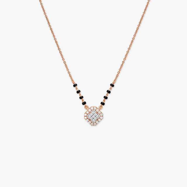 Geometric Diamond Mangalsutra,,hi-res 3