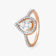 Teardrop Cluster Diamond Ring,,hi-res 