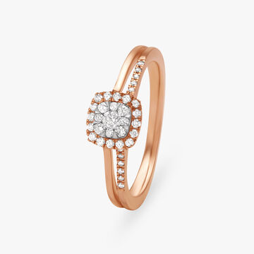 Timeless Cluster Diamond Finger Ring
