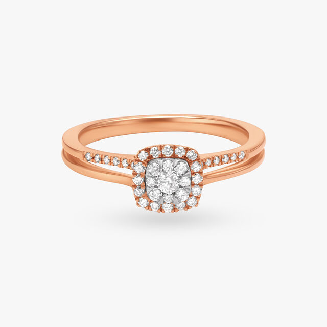 Timeless Cluster Diamond Finger Ring