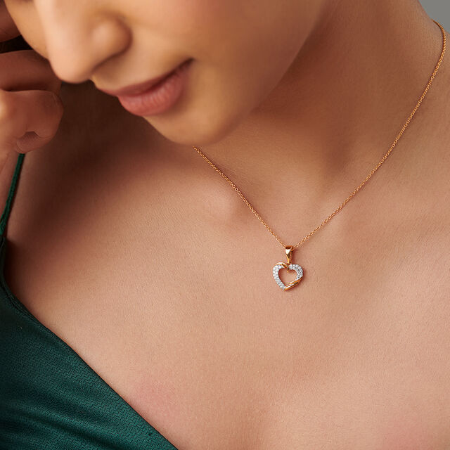 Gorgeous Heart Diamond Pendant,,hi-res 2