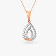 Shining Teardrop Diamond Pendant,,hi-res 
