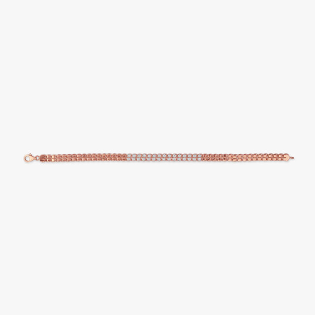 Gleaming Grid Diamond Bracelet 3