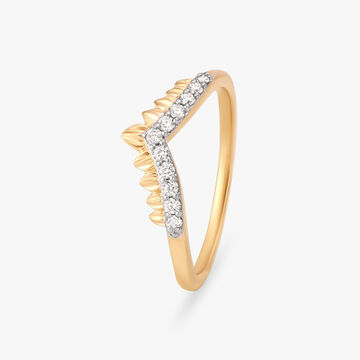 Contemporary Vanki Diamond Finger Ring