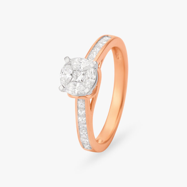 Exquisite Diamond Finger Ring
