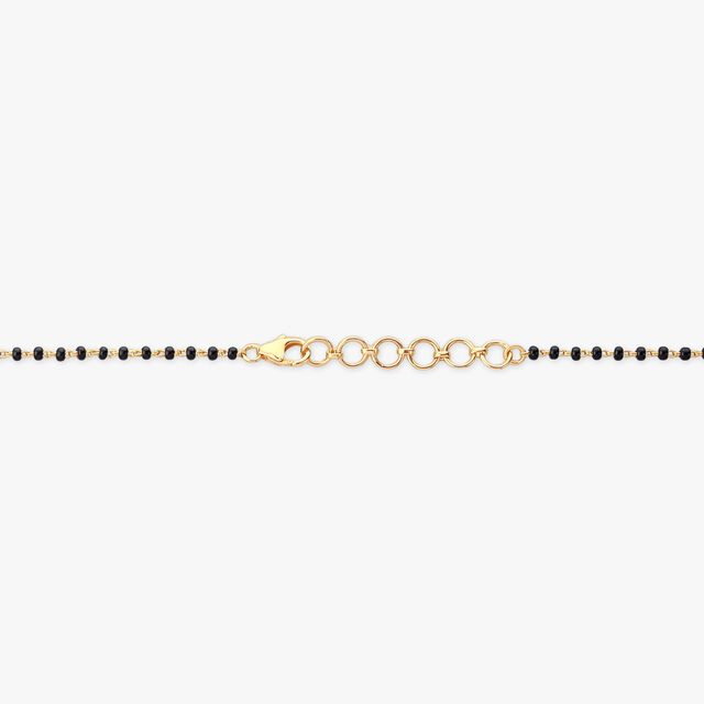 Circle Charm Diamond Mangalsutra