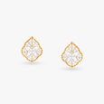 Gilded Grace Diamond Pendant and Earrings Set 4