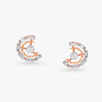 Sculptural Diamond Pendant and Earrings Set 4