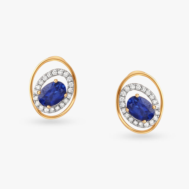 Stunning Swirls Diamond Pendant and Earrings Set 4