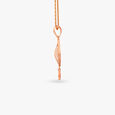 Abstract Diamond Pendant and Earrings Set 3
