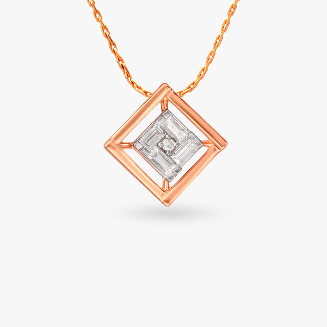Cosmic Diamond Pendant and Earrings Set 2