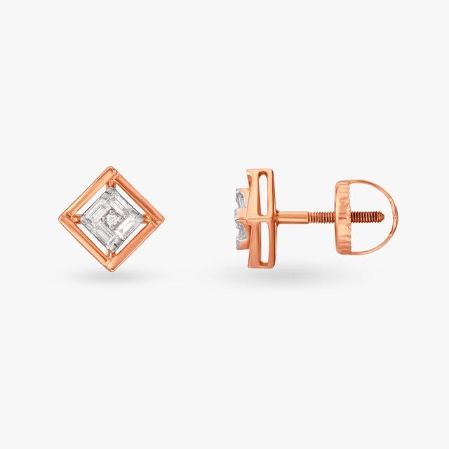 Cosmic Diamond Pendant and Earrings Set 5