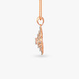 Radiant Floral Diamond Pendant and Earrings Set 3