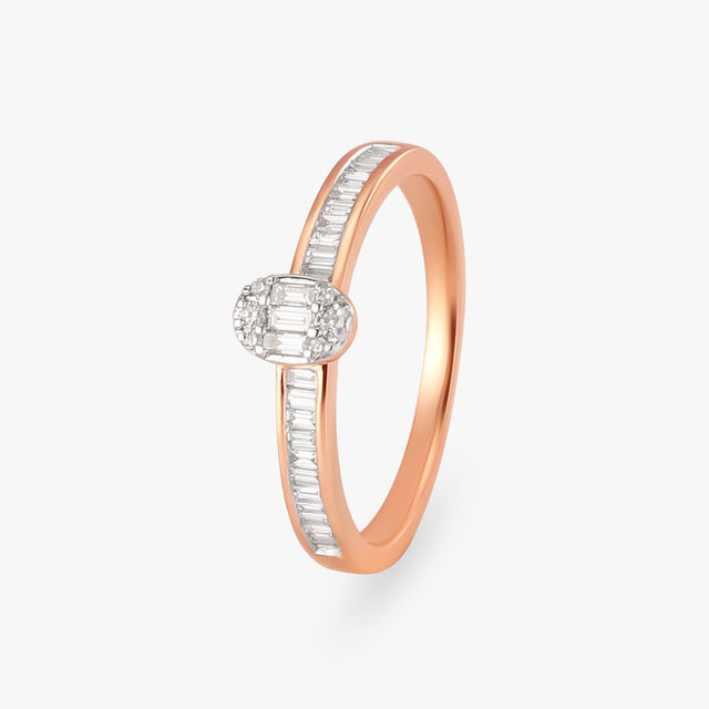 Aurora Diamond Finger Ring