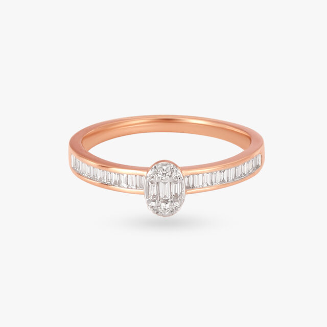 Aurora Diamond Finger Ring