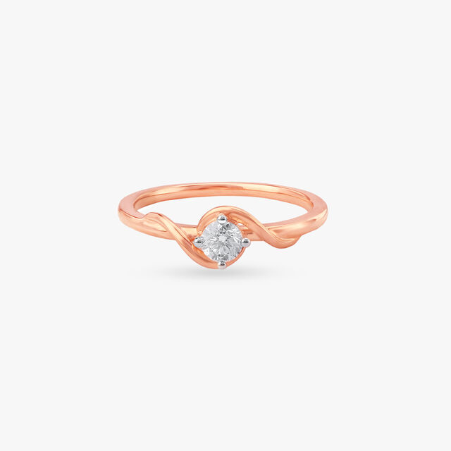 Twirl Spark Diamond Ring