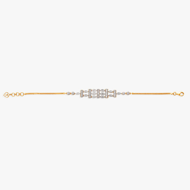 Flamboyant Diamond Bracelet
