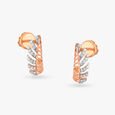 Chic Saga Diamond Hoop Earrings 