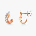 Chic Saga Diamond Hoop Earrings 2
