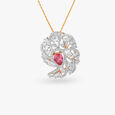 Radiant Diamond Pendant 