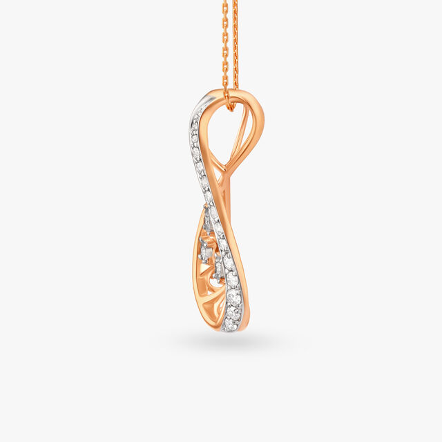 Dazzling Enchantment Diamond Pendant 2