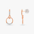 Circular Diamond Pendant and Earrings Set 5