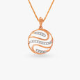 Refined Diamond Pendant and Earrings Set 2