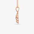 Refined Diamond Pendant and Earrings Set 3