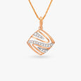 Opalescent Diamond Pendant and Earrings Set 2