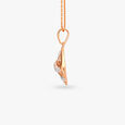 Opalescent Diamond Pendant and Earrings Set 3