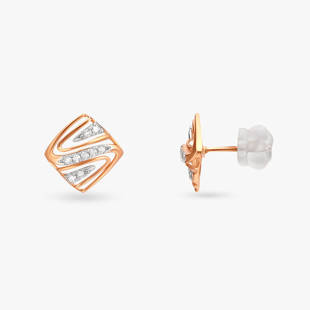 Opalescent Diamond Pendant and Earrings Set 5