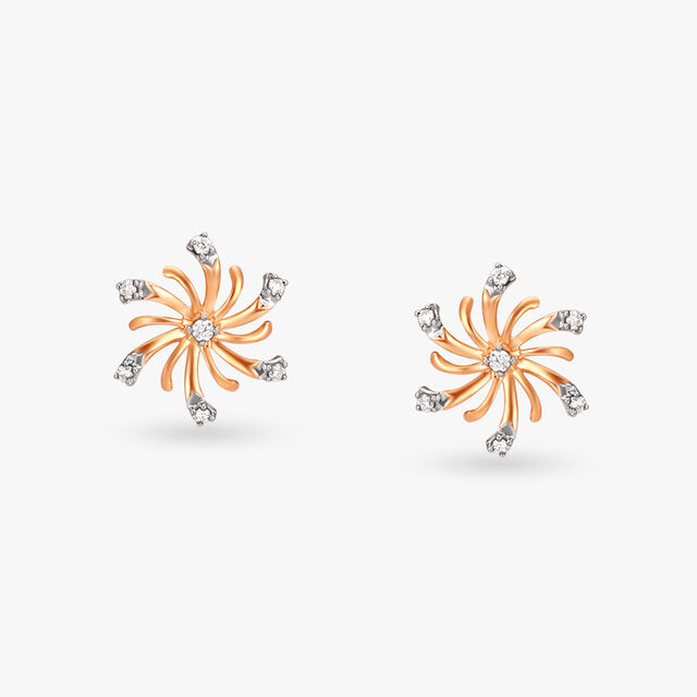 Bright Diamond Pendant and Earrings Set 4