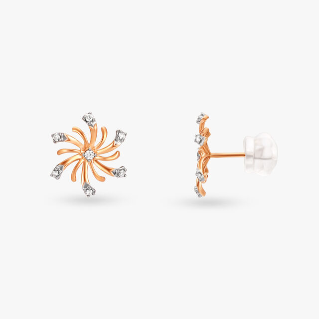 Bright Diamond Pendant and Earrings Set 5