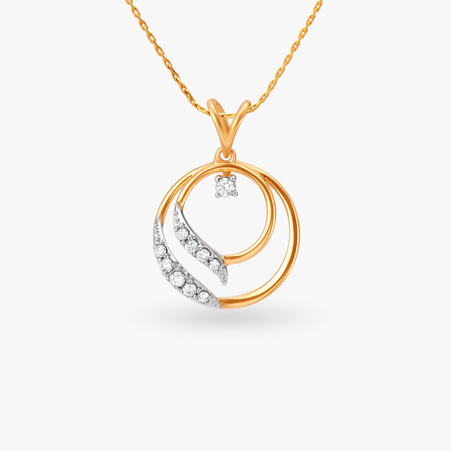 Luminescence Diamond Pendant and Earrings Set 2