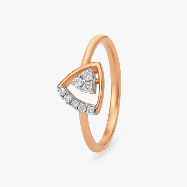 Radiant Whispers Diamond Finger Ring