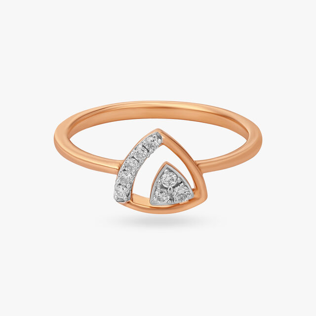 Radiant Whispers Diamond Finger Ring