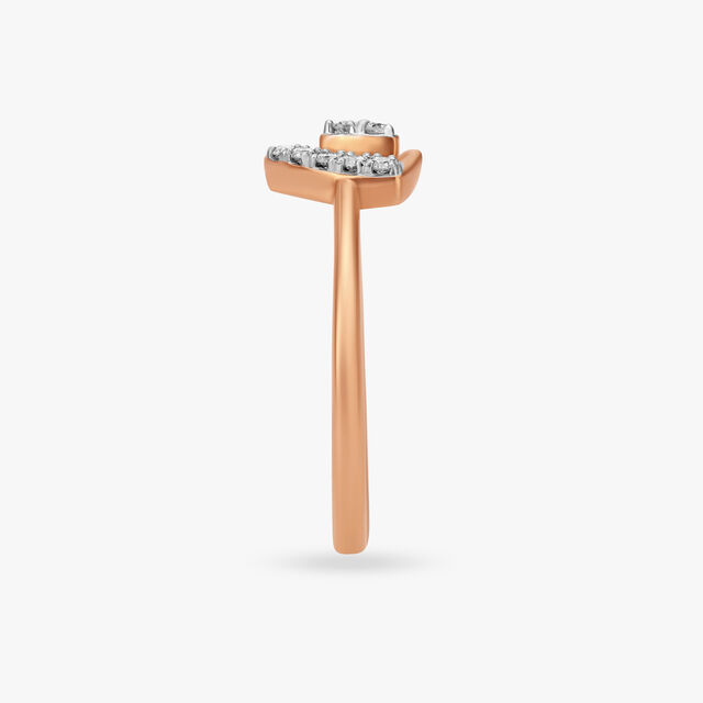 Radiant Whispers Diamond Finger Ring