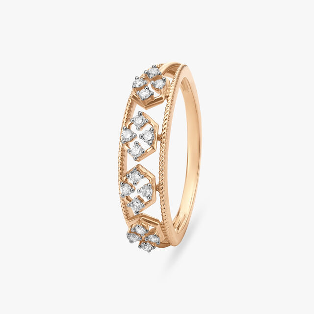 Divine Harmony Diamond Finger Ring