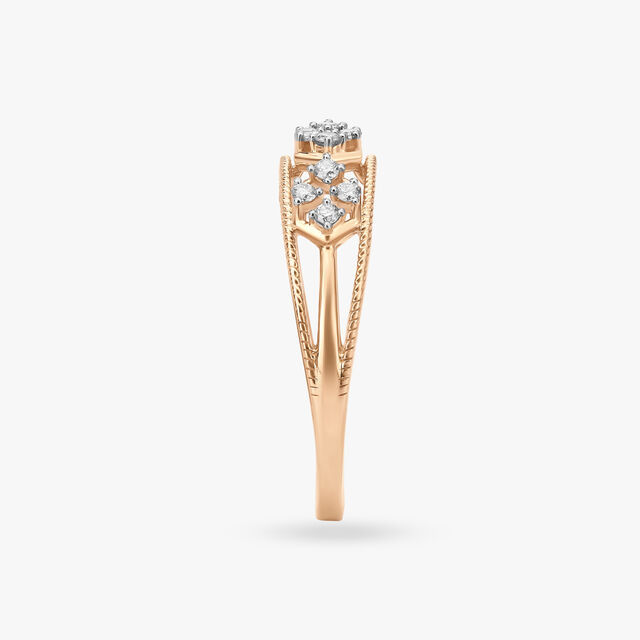 Divine Harmony Diamond Finger Ring