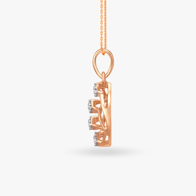 Simply Elegant Diamond Pendant 2