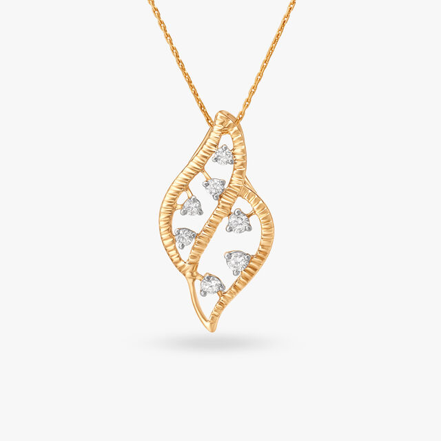Stardust Serenade Diamond Pendant 