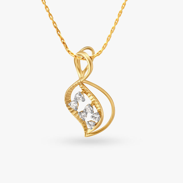 Shimmering Elegance Diamond Pendant 