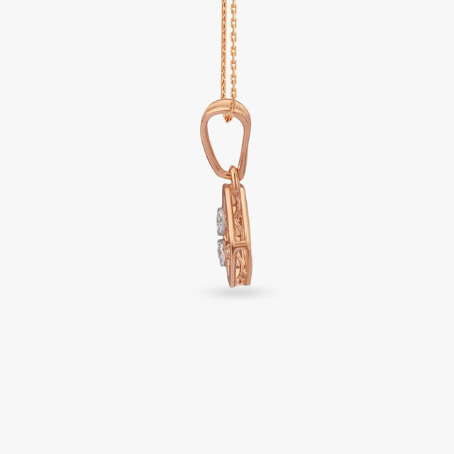 Hexa Duo Diamond Pendant 2