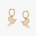 Soaring Beauty Diamond Pendant and Earrings Set 5