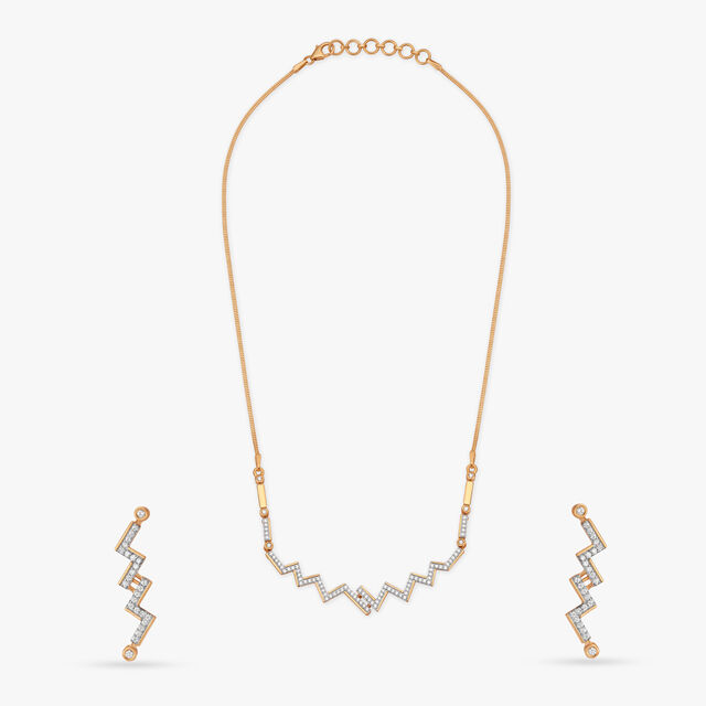 Beguiling Simplicity Necklace Set 