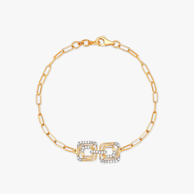 Connection Quirk Diamond Bracelet 2
