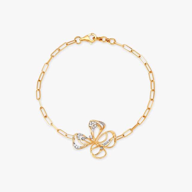 Sunshine on Wings Diamond Bracelet 2