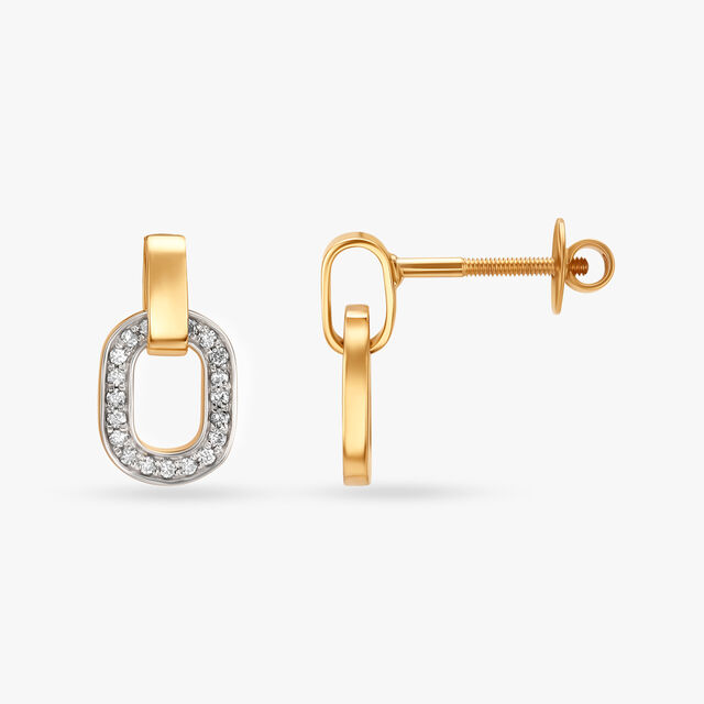 Waterfall Of Grace Diamond Drop Earrings 4