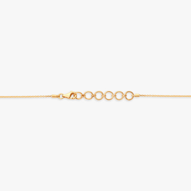 Sleek Diamond Pendant with Chain 4
