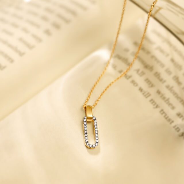Bonds Of Life Diamond Pendant with Chain 